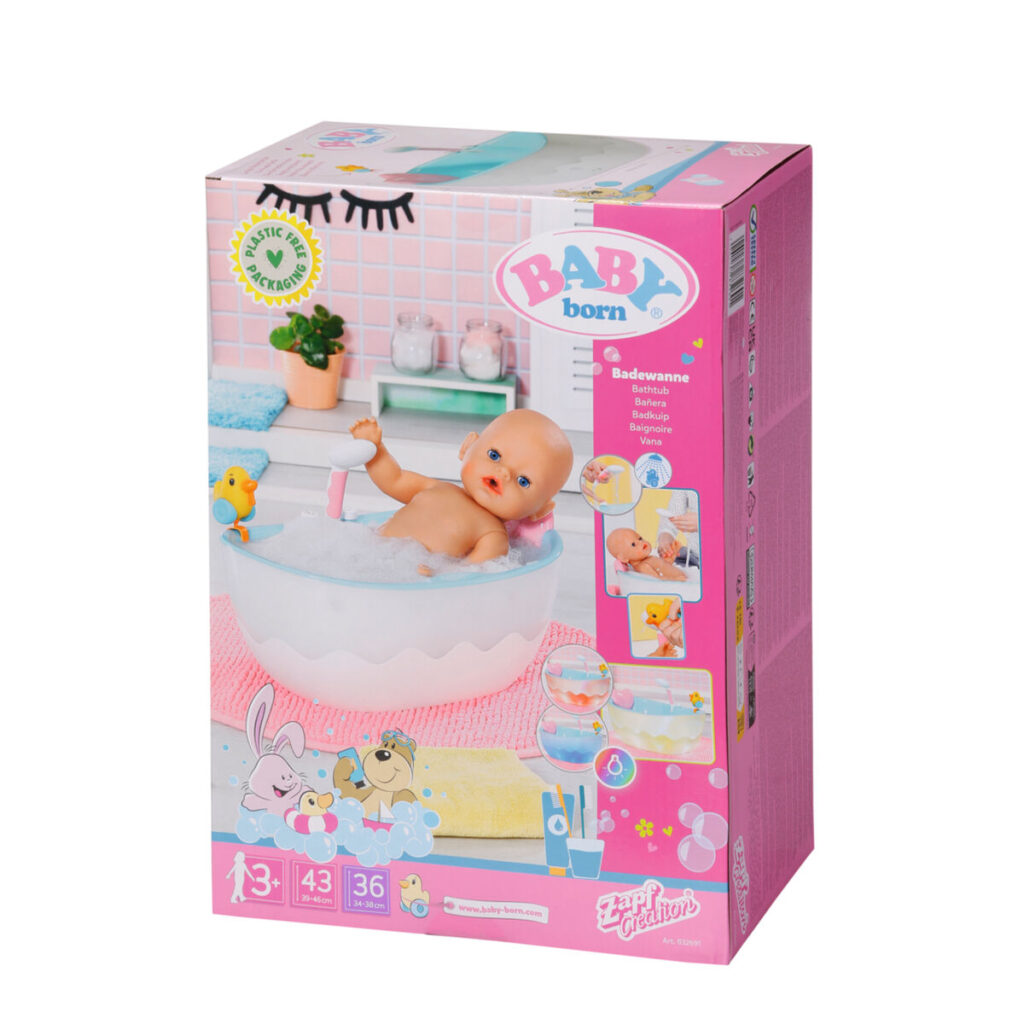 Αξεσουάρ κούκλας Baby Born Bath Bathtub