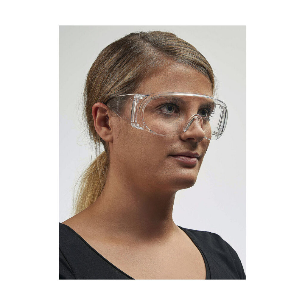 Τα γυαλιά ασφαλείας Wolfcraft 4901000 Διαφανές Πλαστική ύλη