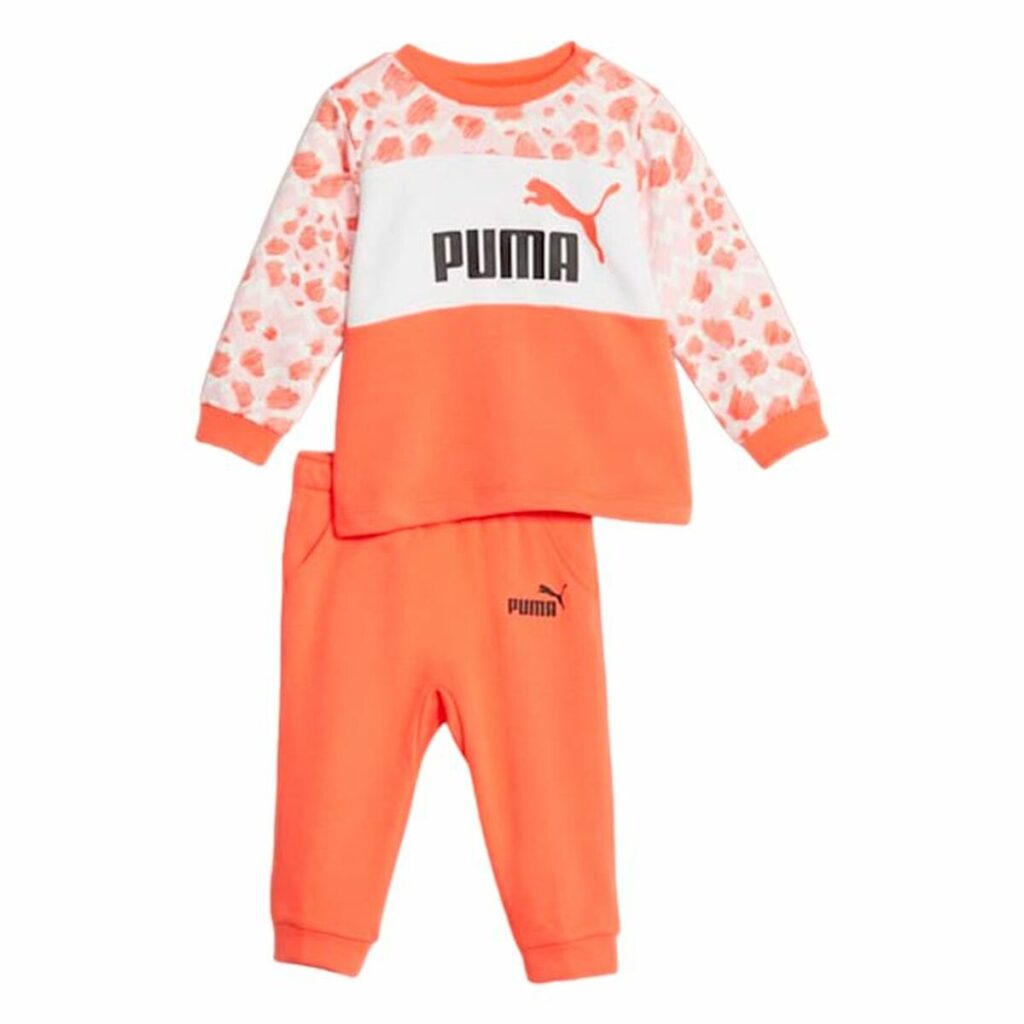 Παιδική Αθλητική Φόρμα Puma Ess Mix Mtch Πορτοκαλί