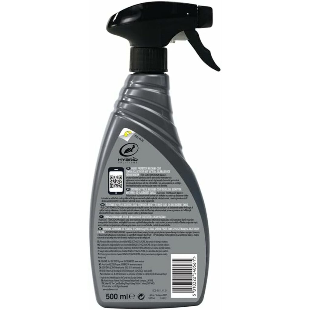 Καθαριστικό Ταπετσαριών Turtle Wax TW54057 Προστατευτικό Ανθεκτικό στους λεκέδες 500 ml
