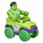 Playset Spidey Hulk Εικόνες Φορτηγό Πλαστική ύλη
