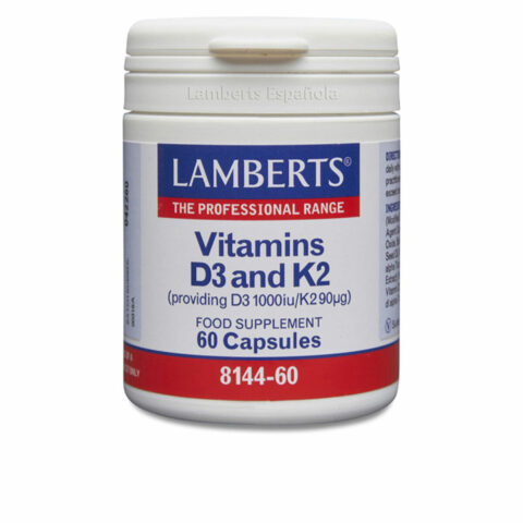 Κοινό συμπλήρωμα Lamberts Βιταμίνη D3 Βιταμίνη K2 60 Μονάδες