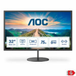 Οθόνη AOC Q32V4                32" QHD IPS 75 Hz