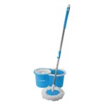 Mop with Bucket Esperanza EHS005 Μπλε Λευκό Μικροΐνες