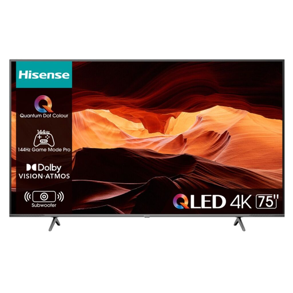 Smart TV Hisense 65E7KQ       65 65" 4K Ultra HD D-LED QLED