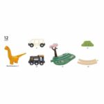 Εκπαιδεύστε με το κύκλωμα Brio Dinosaur circle set