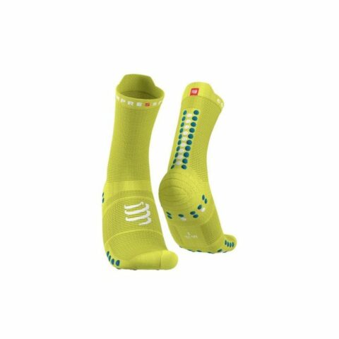 Αθλητικές Κάλτσες Compressport Pro Racing Πράσινο λιμόνι
