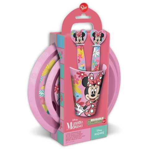 Παιδικό Σετ Σκεύη Minnie Mouse CZ11312 Ροζ 5 Τεμάχια