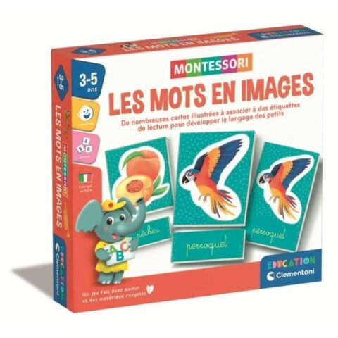 Εκπαιδευτικό παιχνίδι Clementoni Les mots en images (FR)