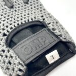 Γάντια OMP Tazio Vointage Racing Μαύρο M