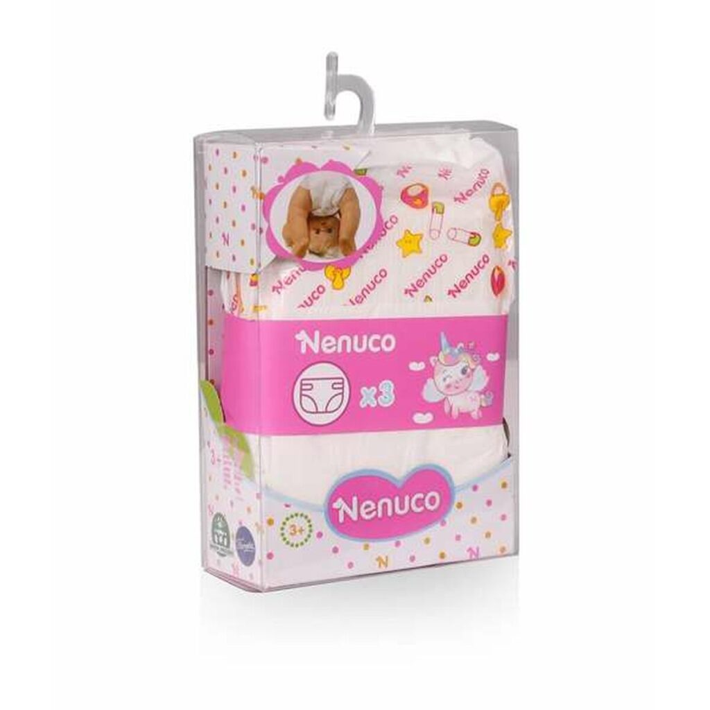 Πάνες για Κούκλες Nenuco 3 Τεμάχια