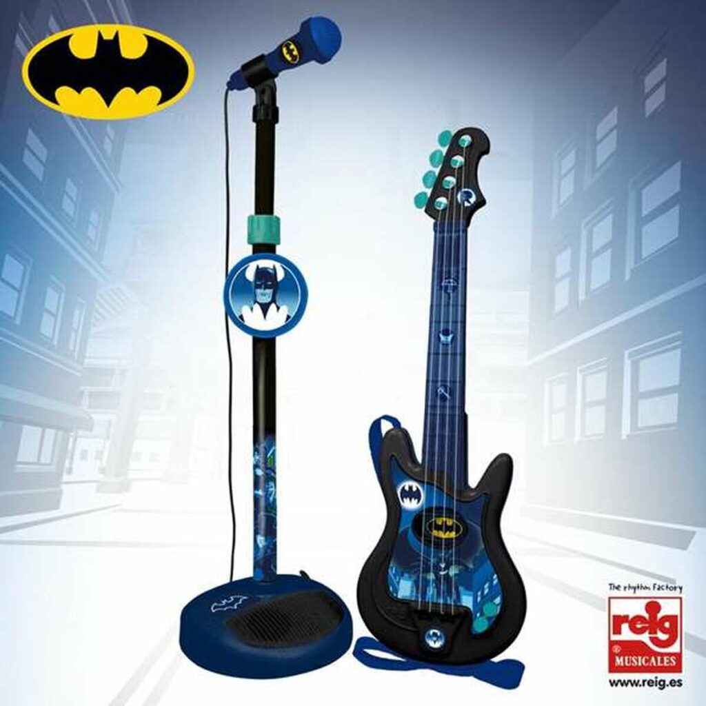 Παιδική Kιθάρα Batman Μικρόφωνο Καραόκε