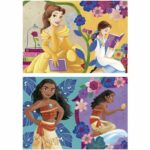 Σετ 2 Παζλ Disney Princess Bella + Vaiana 25 Τεμάχια