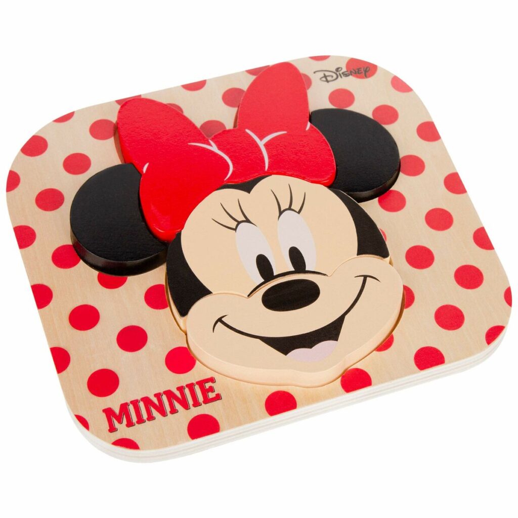 Ξύλινο Παιδικό Παζλ Minnie Minnie Mouse 48701 6 pcs (22 x 20 cm)