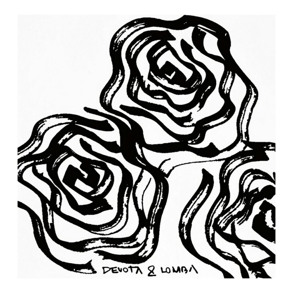 Κάλυψη μαξιλαριού Devota & Lomba CBROSASPANEL-blanco/negro_180 270 x 260 cm