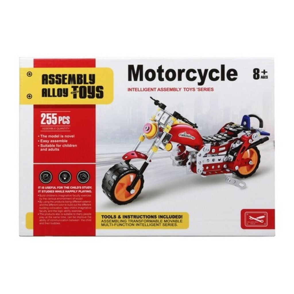Παιχνίδι Kατασκευή Motorcycle 117530 (255 pcs) Κόκκινο