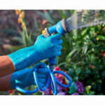 Γάντια Εργασίας JUBA Κήπος Μπλε βαμβάκι PVC