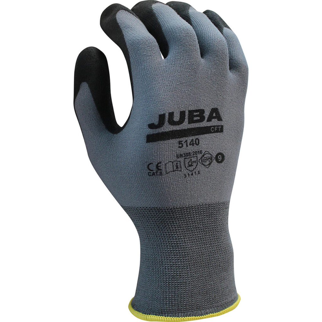 Γάντια Εργασίας JUBA Νάιλον PVC