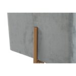 Υποπόδια DKD Home Decor Μέταλλο Τυρκουάζ πολυεστέρας (45 x 45 x 45 cm)