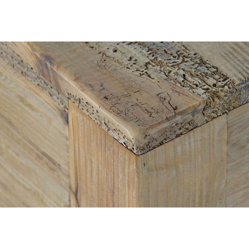 Βοηθητικό Τραπέζι Home ESPRIT ξύλο πεύκου 35 x 35 x 40 cm