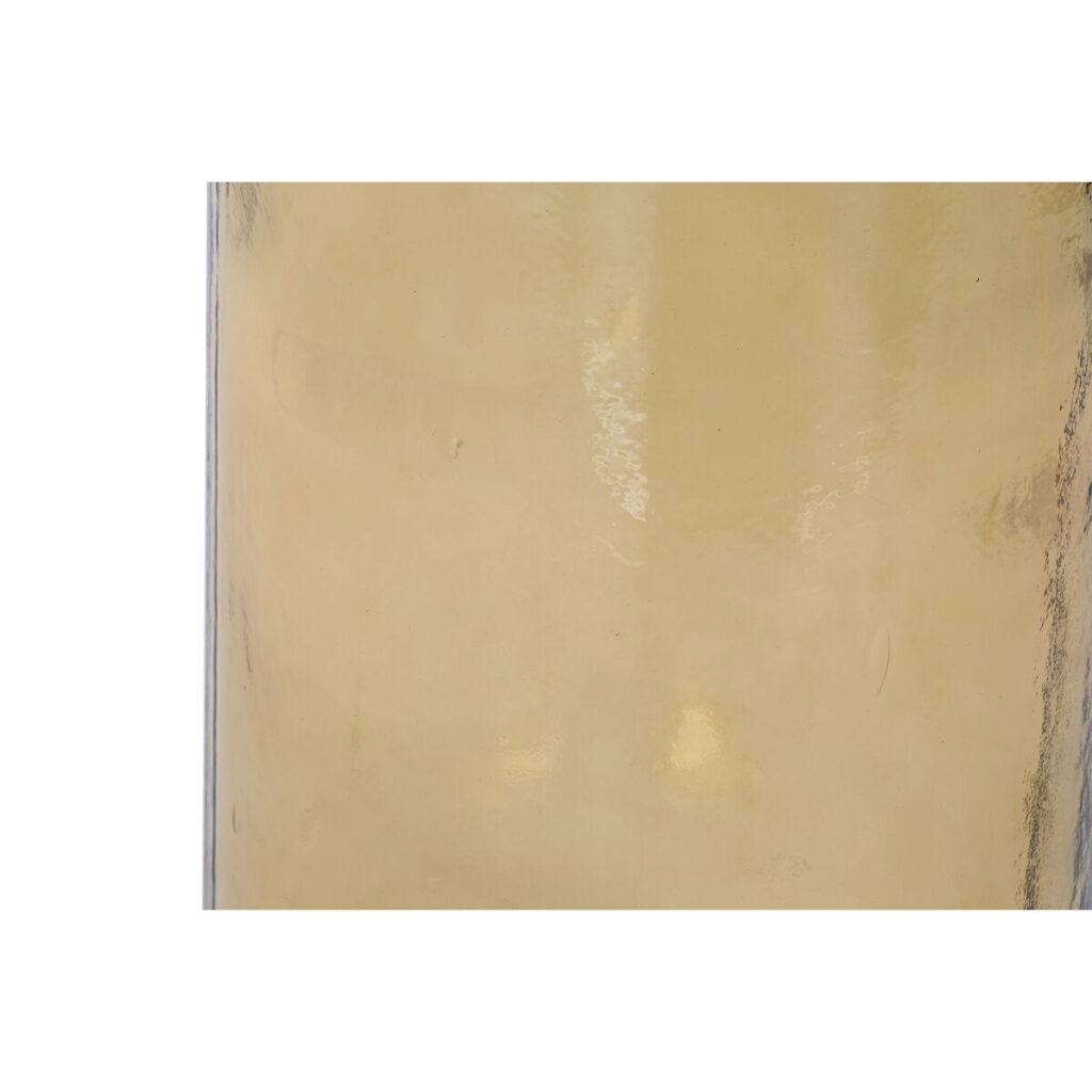 Βάζο Home ESPRIT Κίτρινο Σχοινί 25 x 25 x 75 cm