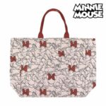 Τσάντα Ώμου Minnie Mouse 2100003314_ Κόκκινο Μπεζ 48 x 44 x 17 cm