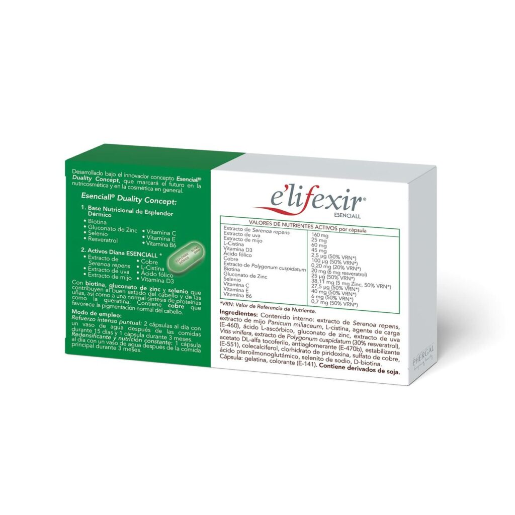 Θεραπεία κατά της Τριχόπτωσης Elifexir Esenciall Κάψουλες x 30