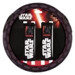 Κάλυμμα Τιμονιού + Τακάκια ζώνης Star Wars Darth Vader Καθολικό Μαύρο 3 Τεμάχια