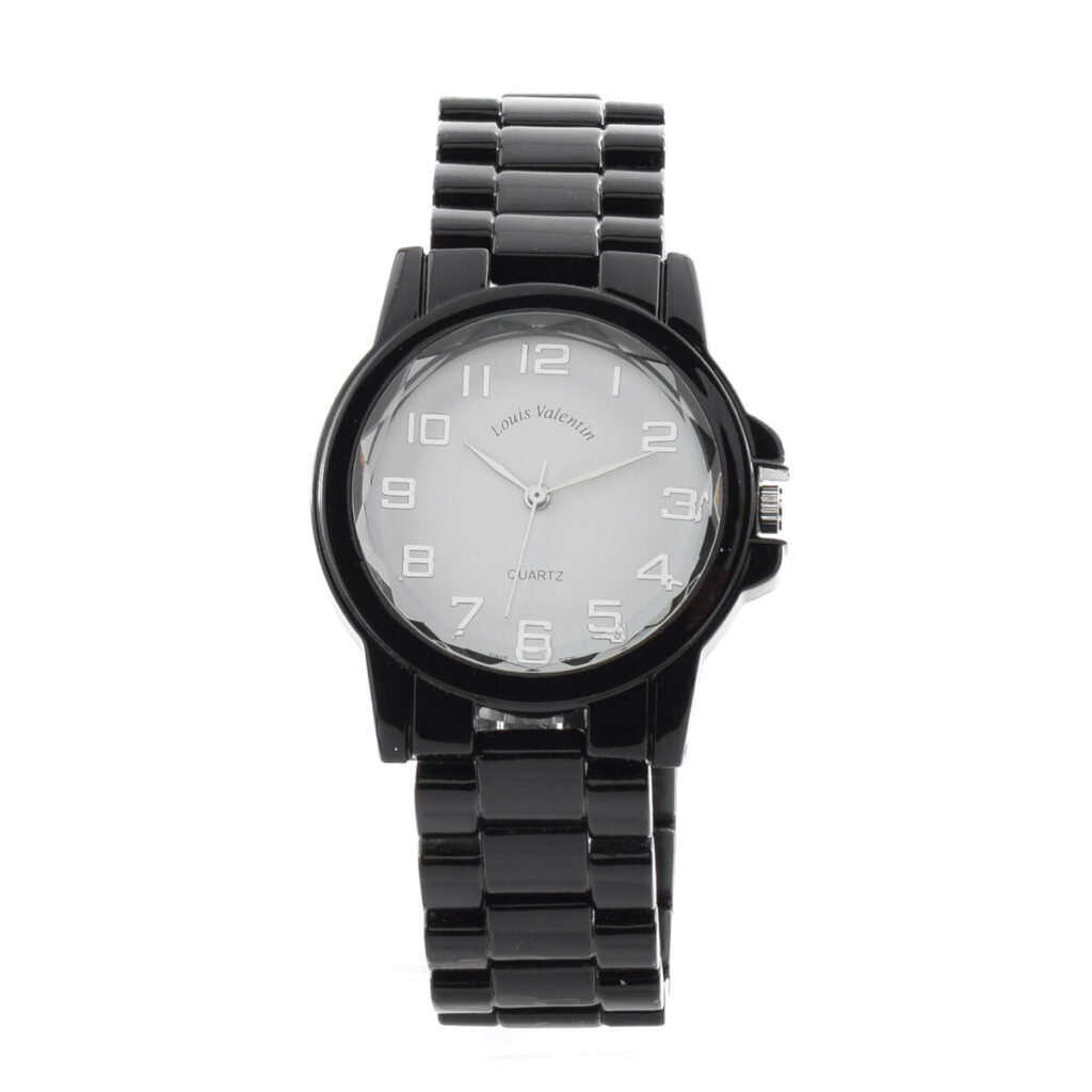 Unisex Ρολόγια Louis Valentin LV0027BLK (Ø 35 mm)