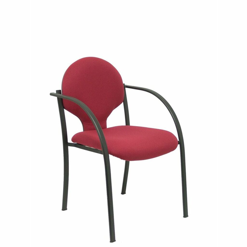 Καρέκλα υποδοχής Hellin Royal Fern 220NBALI933 Μπορντό (2 uds)