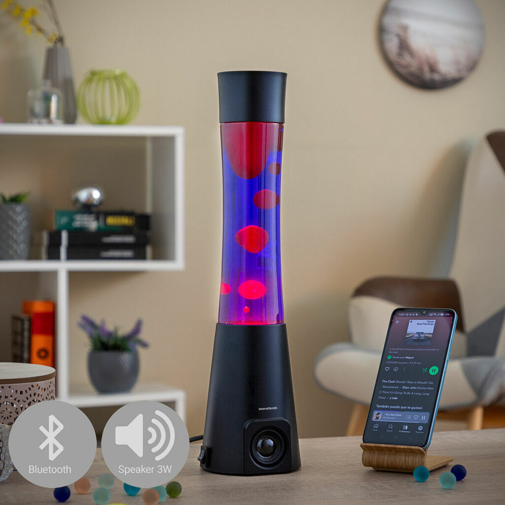 Λάμπα Λάβας με Ηχείο Maglamp InnovaGoods