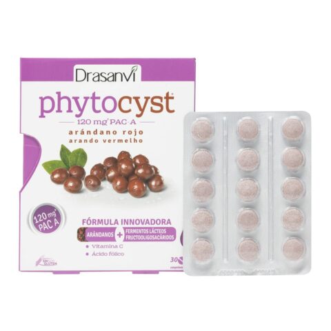 Συμπλήρωμα Διατροφής Drasanvi Phytocyst Κόκκινο Bακκίνιο 30 Μονάδες