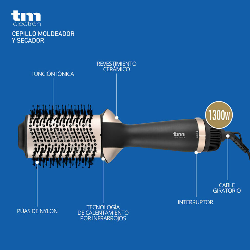 Βούρτσα Κομμωτηρίου TM Electron 220-240V 50-60Hz