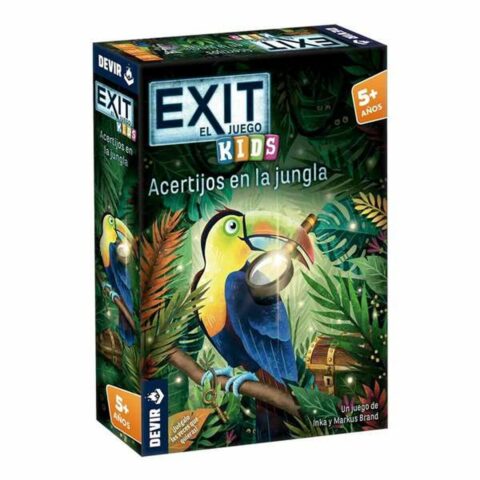 Επιτραπέζιο Παιχνίδι Devir Exit Kids Acertijos En La Jungla ES