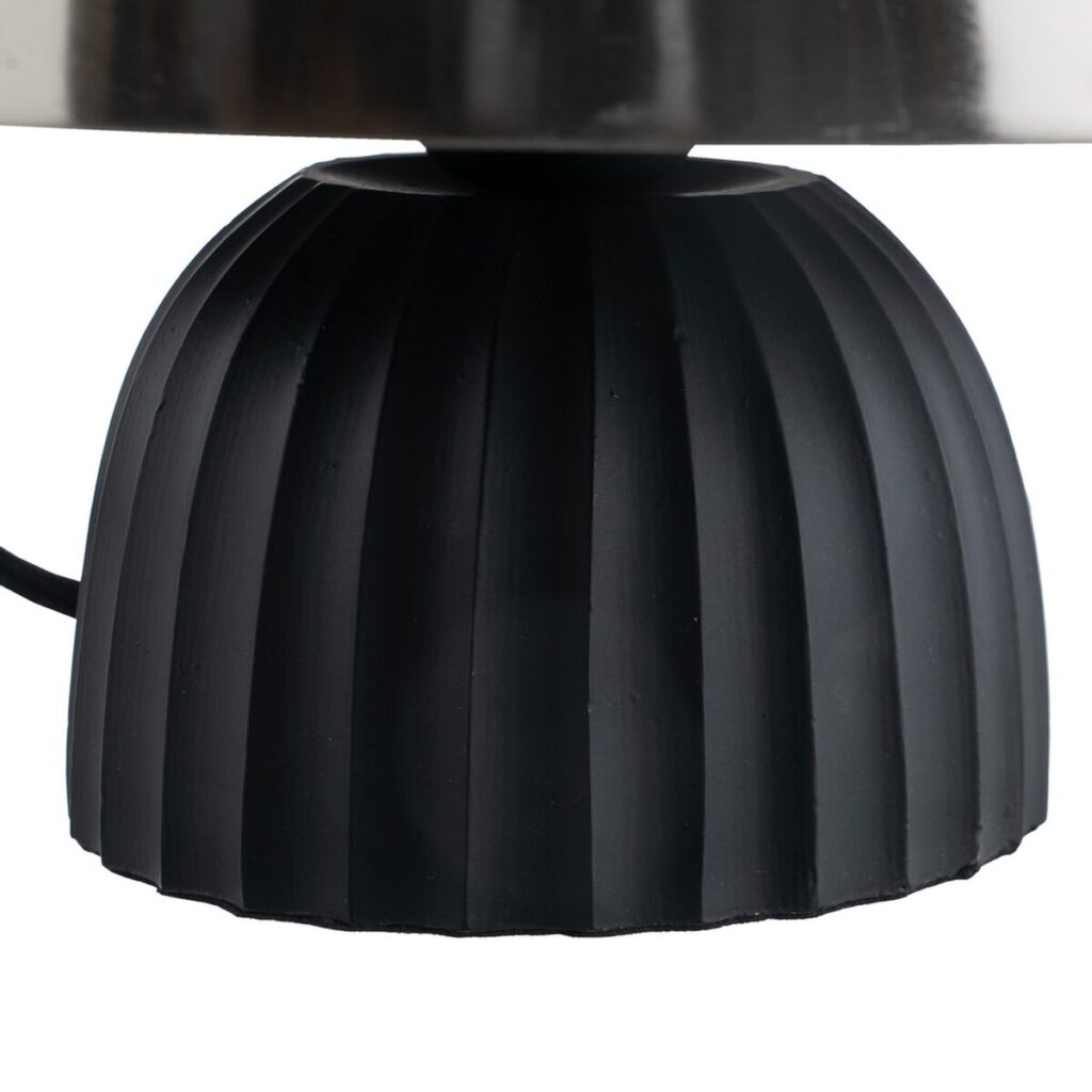Επιτραπέζιο Φωτιστικό Μαύρο Ασημί Μέταλλο Αλουμίνιο Σίδερο 25 W 220 V 240 V 220-240 V 24 x 24 x 22 cm