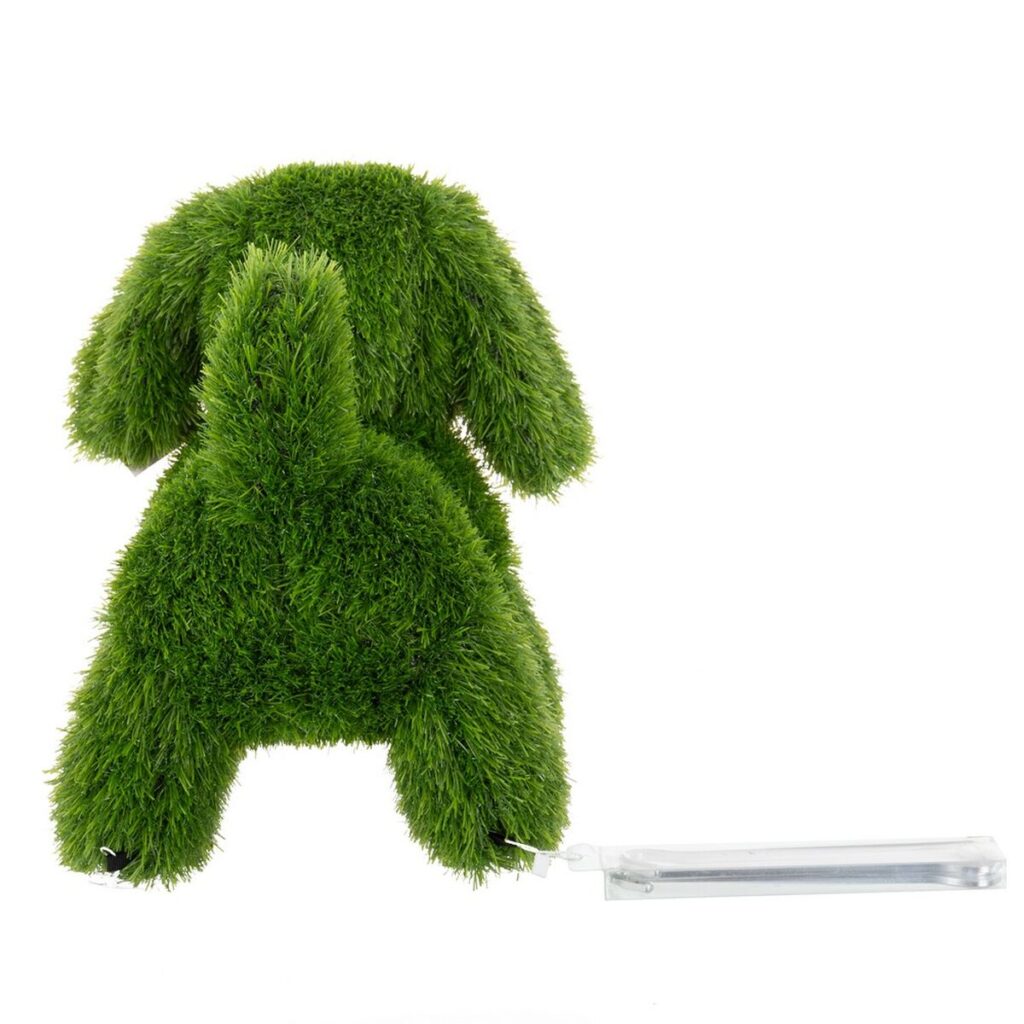 Διακοσμητική Φιγούρα Διακοσμητική Φιγούρα πολυπροπυλένιο Τεχνητό γρασίδι Σκύλος 30 x 50 x 48 cm