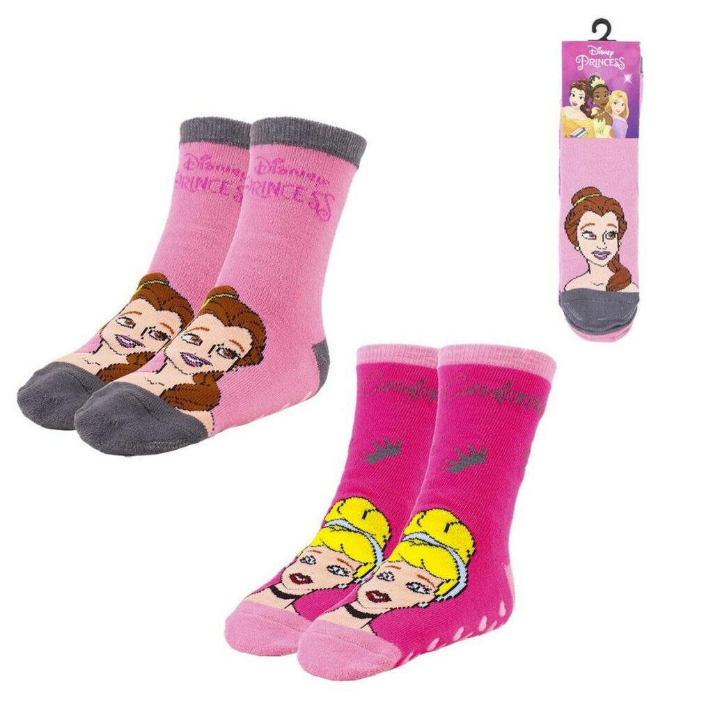 Αντιολισθητικές Κάλτσες Disney Princess Πολύχρωμο x2