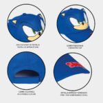 Παιδικό Καπέλο με Αυτιά Sonic Μπλε