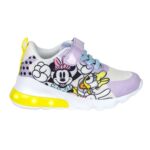 Αθλητικα παπουτσια με LED Minnie Mouse Λιλά