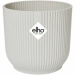 Βάζο Λουλουδιών Elgato Λευκό Ø 30 cm Πλαστική ύλη Στρόγγυλο Σύγχρονη