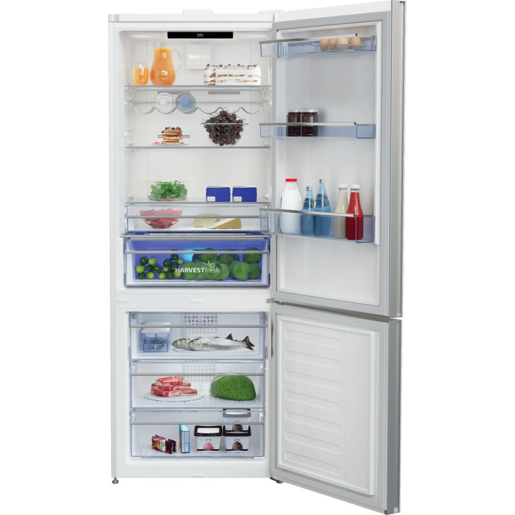 Συνδυασμένο Ψυγείο BEKO RCNE560E60ZGWHN Λευκό (192 x 70 cm)