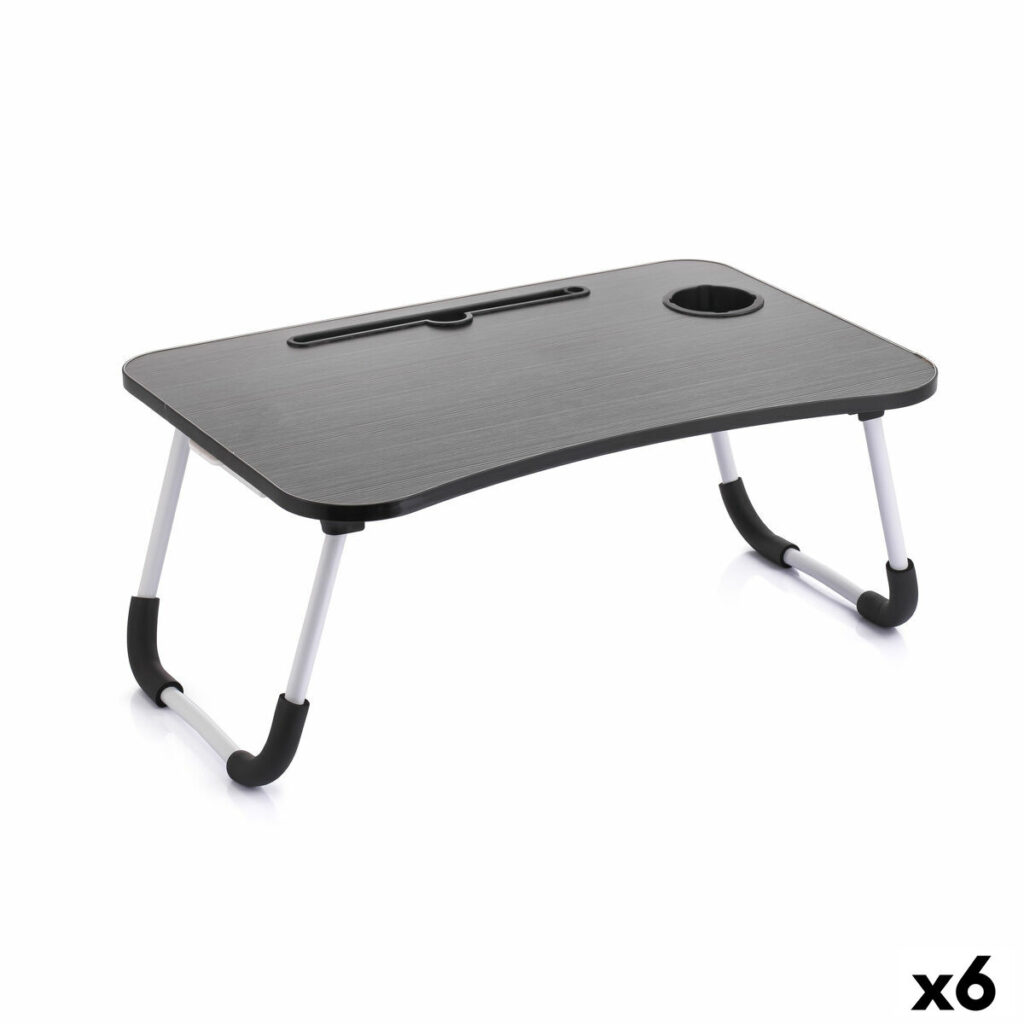 Βοηθητικό Πτυσσόμενο Τραπέζι Confortime Tablet Ξύλο Μέταλλο 60 x 40 x 28 cm (x6)