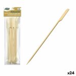Σετ Σκευών για Σουβλάκια για Μπάρμπεκιου Algon Bamboo 24 cm 20 Τεμάχια (24 Μονάδες)
