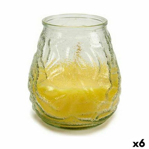 Αρωματικό Κερί Κίτρινο Διαφανές Citronella 9 x 9