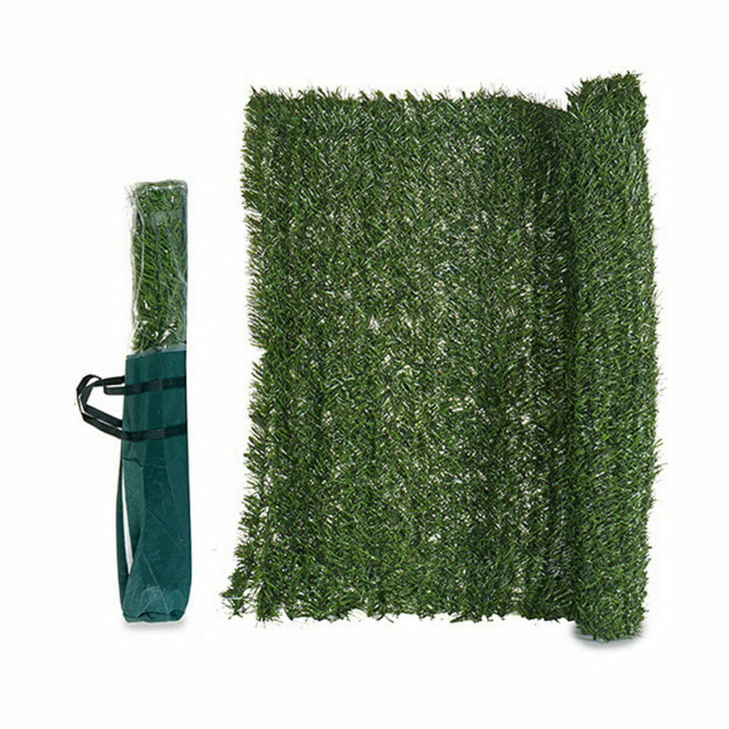 Φράχτης για των Κήπο Χόρτο 1 x 3 m Πράσινο Πλαστική ύλη (x2)