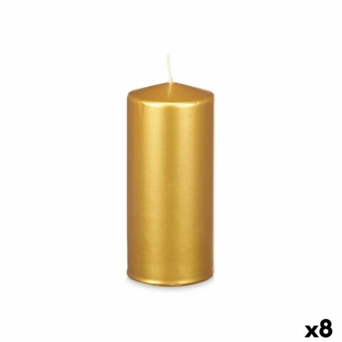 Κερί Χρυσό 9 x 20 x 9 cm (8 Μονάδες)