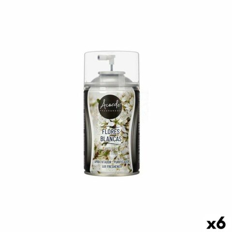 ανταλλακτικά για αποσμητικό χώρου Λευκά λουλούδια 250 ml Spray (x6)