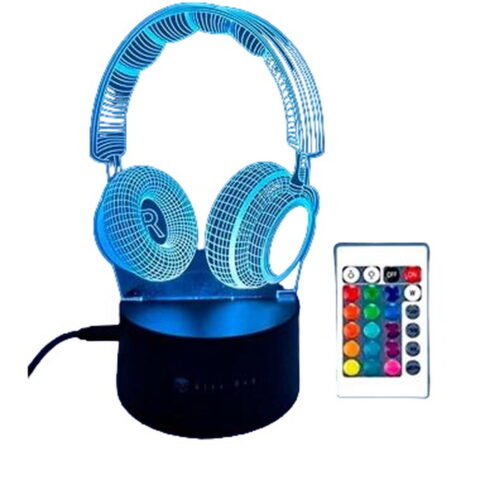 επιτραπέζιο φωτιστικό Roymart Πολύχρωμο Ακουστικά