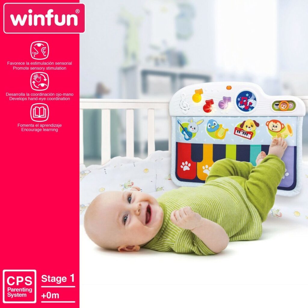 Διαδραστικό Πιάνο για Μωρά Winfun 42 x 3 x 32 cm (4 Μονάδες)