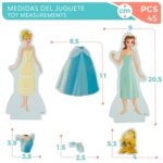 Εικόνες Disney Princess 45 Τεμάχια 4 Μονάδες 9 x 20